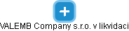 VALEMB Company s.r.o. v likvidaci - obrázek vizuálního zobrazení vztahů obchodního rejstříku