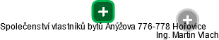 Společenství vlastníků bytů Anýžova 776-778 Hořovice - obrázek vizuálního zobrazení vztahů obchodního rejstříku
