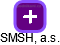 SMSH, a.s. - obrázek vizuálního zobrazení vztahů obchodního rejstříku