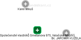 Společenství vlastníků Smetanova 975, Valašské Meziříčí - obrázek vizuálního zobrazení vztahů obchodního rejstříku
