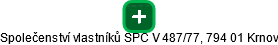 Společenství vlastníků SPC V 487/77, 794 01 Krnov - obrázek vizuálního zobrazení vztahů obchodního rejstříku