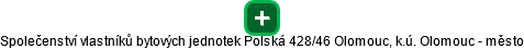 Společenství vlastníků bytových jednotek Polská 428/46 Olomouc, k.ú. Olomouc - město - obrázek vizuálního zobrazení vztahů obchodního rejstříku