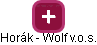 Horák - Wolf v.o.s. - obrázek vizuálního zobrazení vztahů obchodního rejstříku