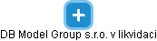 DB Model Group s.r.o. v likvidaci - obrázek vizuálního zobrazení vztahů obchodního rejstříku
