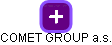 COMET GROUP a.s. - obrázek vizuálního zobrazení vztahů obchodního rejstříku