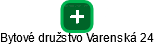 Bytové družstvo Varenská 24 - obrázek vizuálního zobrazení vztahů obchodního rejstříku