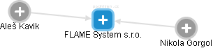 FLAME System s.r.o. - obrázek vizuálního zobrazení vztahů obchodního rejstříku