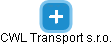 CWL Transport s.r.o. - obrázek vizuálního zobrazení vztahů obchodního rejstříku