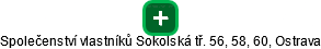 Společenství vlastníků Sokolská tř. 56, 58, 60, Ostrava - obrázek vizuálního zobrazení vztahů obchodního rejstříku