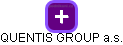 QUENTIS GROUP a.s. - obrázek vizuálního zobrazení vztahů obchodního rejstříku