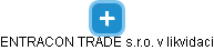 ENTRACON TRADE s.r.o. v likvidaci - obrázek vizuálního zobrazení vztahů obchodního rejstříku