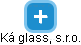 Ká glass, s.r.o. - obrázek vizuálního zobrazení vztahů obchodního rejstříku