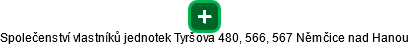 Společenství vlastníků jednotek Tyršova 480, 566, 567 Němčice nad Hanou - obrázek vizuálního zobrazení vztahů obchodního rejstříku