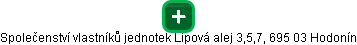 Společenství vlastníků jednotek Lipová alej 3,5,7, 695 03 Hodonín - obrázek vizuálního zobrazení vztahů obchodního rejstříku