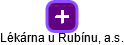 Lékárna u Rubínu, a.s. - obrázek vizuálního zobrazení vztahů obchodního rejstříku