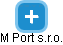 M Port s.r.o. - obrázek vizuálního zobrazení vztahů obchodního rejstříku