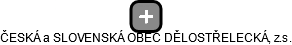 ČESKÁ a SLOVENSKÁ OBEC DĚLOSTŘELECKÁ, z.s. - obrázek vizuálního zobrazení vztahů obchodního rejstříku