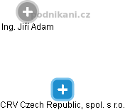 CRV Czech Republic, spol. s r.o. - obrázek vizuálního zobrazení vztahů obchodního rejstříku