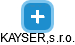 KAYSER,s.r.o. - obrázek vizuálního zobrazení vztahů obchodního rejstříku