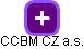 CCBM CZ a.s. - obrázek vizuálního zobrazení vztahů obchodního rejstříku