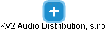 KV2  Audio Distribution, s.r.o. - obrázek vizuálního zobrazení vztahů obchodního rejstříku