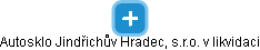Autosklo Jindřichův Hradec, s.r.o. v likvidaci - obrázek vizuálního zobrazení vztahů obchodního rejstříku