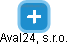 Aval24, s.r.o. - obrázek vizuálního zobrazení vztahů obchodního rejstříku