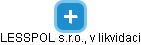 LESSPOL s.r.o., v likvidaci - obrázek vizuálního zobrazení vztahů obchodního rejstříku
