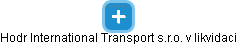 Hodr International Transport s.r.o. v likvidaci - obrázek vizuálního zobrazení vztahů obchodního rejstříku