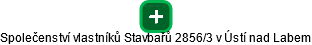 Společenství vlastníků Stavbařů 2856/3 v Ústí nad Labem - obrázek vizuálního zobrazení vztahů obchodního rejstříku