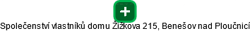 Společenství vlastníků domu Žižkova 215, Benešov nad Ploučnicí - obrázek vizuálního zobrazení vztahů obchodního rejstříku