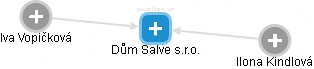 Dům Salve s.r.o. - obrázek vizuálního zobrazení vztahů obchodního rejstříku