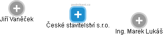 České stavitelství s.r.o. - obrázek vizuálního zobrazení vztahů obchodního rejstříku