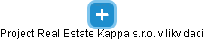 Project Real Estate Kappa s.r.o. v likvidaci - obrázek vizuálního zobrazení vztahů obchodního rejstříku
