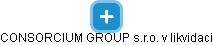 CONSORCIUM GROUP s.r.o. v likvidaci - obrázek vizuálního zobrazení vztahů obchodního rejstříku