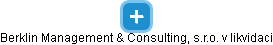 Berklin Management & Consulting, s.r.o. v likvidaci - obrázek vizuálního zobrazení vztahů obchodního rejstříku