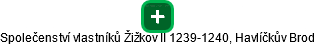 Společenství vlastníků Žižkov II 1239-1240, Havlíčkův Brod - obrázek vizuálního zobrazení vztahů obchodního rejstříku