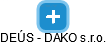 DEÚS - DAKO s.r.o. - obrázek vizuálního zobrazení vztahů obchodního rejstříku