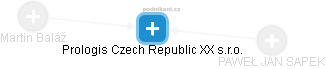 Prologis Czech Republic XX s.r.o. - obrázek vizuálního zobrazení vztahů obchodního rejstříku