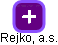 Rejko, a.s. - obrázek vizuálního zobrazení vztahů obchodního rejstříku