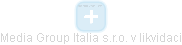 Media Group Italia s.r.o. v likvidaci - obrázek vizuálního zobrazení vztahů obchodního rejstříku