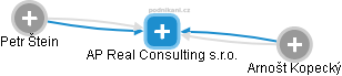 AP Real Consulting s.r.o. - obrázek vizuálního zobrazení vztahů obchodního rejstříku