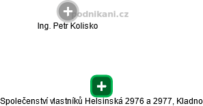 Společenství vlastníků Helsinská 2976 a 2977, Kladno - obrázek vizuálního zobrazení vztahů obchodního rejstříku