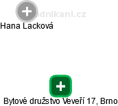 Bytové družstvo Veveří 17, Brno - obrázek vizuálního zobrazení vztahů obchodního rejstříku