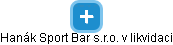 Hanák Sport Bar s.r.o. v likvidaci - obrázek vizuálního zobrazení vztahů obchodního rejstříku