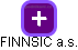 FINNSIC a.s. - obrázek vizuálního zobrazení vztahů obchodního rejstříku