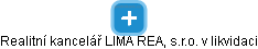 Realitní kancelář LIMA REAL, s.r.o. v likvidaci - obrázek vizuálního zobrazení vztahů obchodního rejstříku