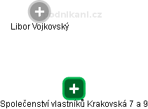 Společenství vlastníků Krakovská 7 a 9 - obrázek vizuálního zobrazení vztahů obchodního rejstříku