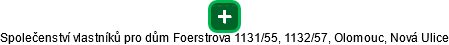 Společenství vlastníků pro dům Foerstrova 1131/55, 1132/57, Olomouc, Nová Ulice - obrázek vizuálního zobrazení vztahů obchodního rejstříku
