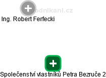 Společenství vlastníků Petra Bezruče 2 - obrázek vizuálního zobrazení vztahů obchodního rejstříku